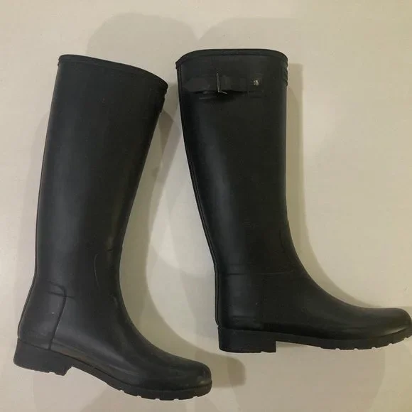 Hunter | Shoes | Hunter Original Refained Tall Boots Women 7